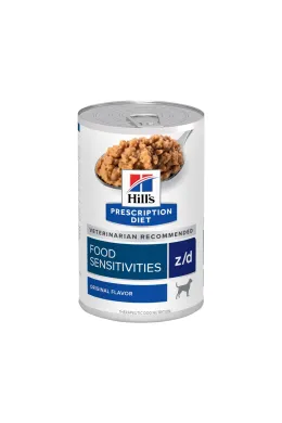 Alimento Umido Hills Z/D Lata Cães Adultos Sensíveis 370G