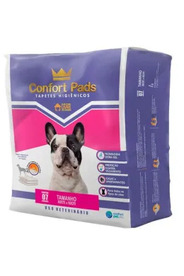 Confort Pads tapete higiênico cães 7 unidades 80x60cm
