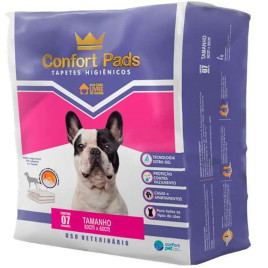 Confort Pads tapete higiênico cães 7 unidades 80x60cm