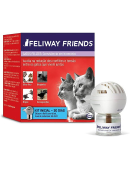 Difusor Elétrico Feliway Friends + Refil 48Ml - Ceva