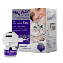 Feliway Optimum 1 Difusor + 1 Refil 48ml - Ceva