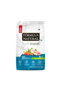 Fórmula Natural Fresh Meat Cães Adultos Mini E Pequeno 7Kg