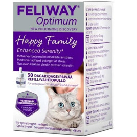 Kit 2 Feliway Optimum 48ml Refil para Difusor Elétrico Ceva