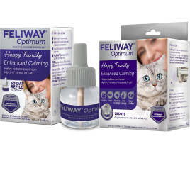 Kit 2 Refil Feliway Optimum Classic Ceva Refil 60 Dias