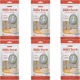 Patê Para Gato Snack Cremoso Nutrisco Kit Mix 6 Unid 56g