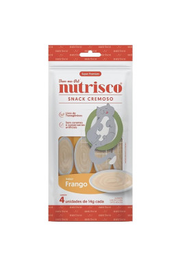 Petisco para Gatos Snack Cremoso Nutrisco Sabor Frango 56g