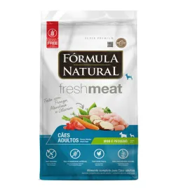 Ração Fórmula Natural Fresh Meat Cães Adultos Mini Peq 7kg