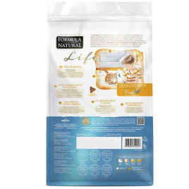 Ração Fórmula Natural Life para Gatos Adultos Castrados Sabor Frango 7kg