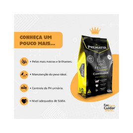 Ração Premiatta Feline para Gatos Castrados - 10,1 Kg