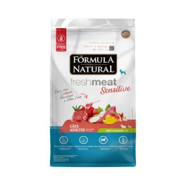 Fórmula Natural Fresh Meat Sensitive Cães Adultos Portes Mini E Pequeno 2,5kg