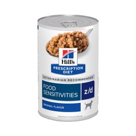 Ração Úmida Hills Cães Food Sensitivities Z/d Lata 370g 2un