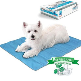 Tapete Gelado Refrescante Pet Cooling Mat Chalesco M