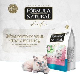 Fórmula Natural Life Filhote Frango E Salmão 7Kg Para Gatos