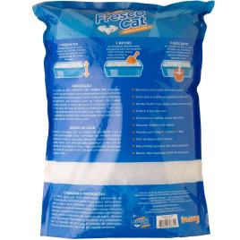 JAMBO PET | Areia Higienica para Gato com Cristais de Silica e Cristais Azuis Antiodor | Alta Durabilidade 1,8kg