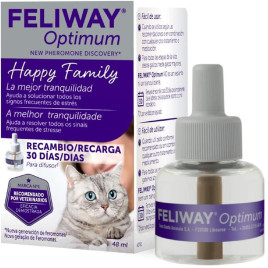 Kit 2 Feliway Optimum 48ml Refil para Difusor Elétrico Ceva