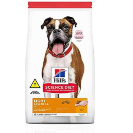 Ração Hills Science Diet Light para Cães adultos sabor frango 6.8kg