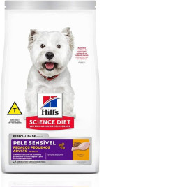 Ração Hills Science Diet Pele Sensível Pedaços Pequenos para cães adultos sabor frango 1.8kg