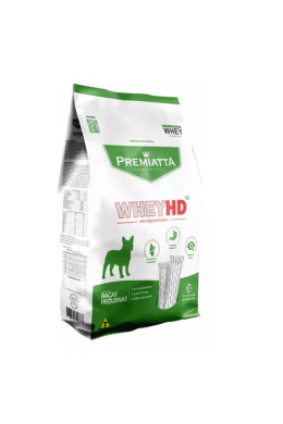 Ração para Cães Fracionada Premiatta Wheyhd Raças Pequenas Sabor Frango, 6kg (30 x 200g)