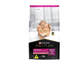 Ração Pro Plan Cat Sterilized Gatos Adulto Castrados 7,5kg