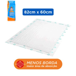 Tapete Higiênico Super Blue Premium 30 Unidades 82X60 Cm