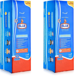 Tapete Higiênico para cães Blue Expet 30un kit com 2 pacotes